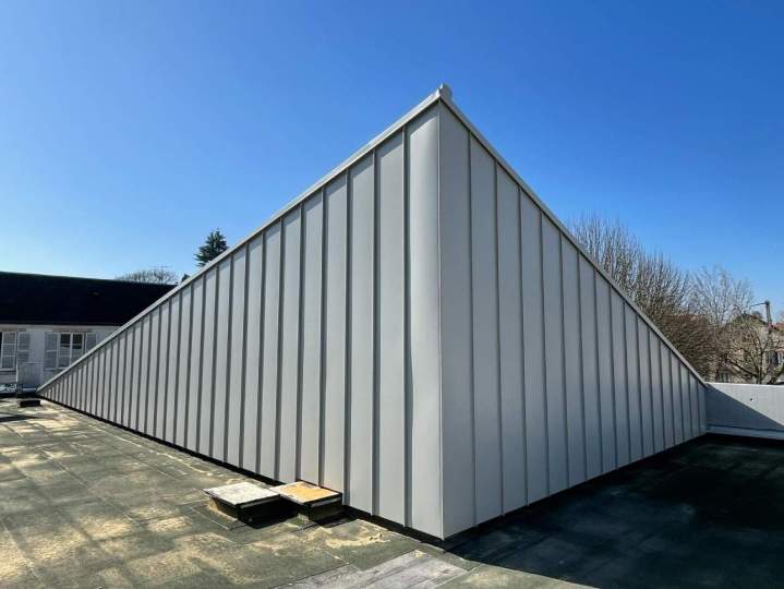 Toit en zinc à Orléans